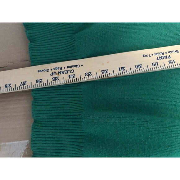 Vtg Traditional Craft Men's Green Ireland Logo V-Neck Sweater size 44-46 2xl - Picture 6 of 7